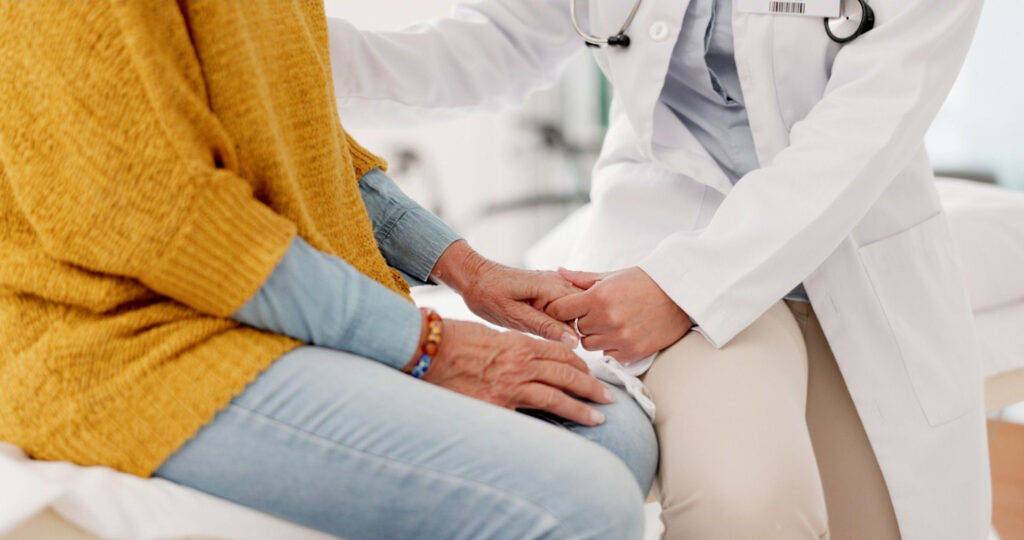 patient seeing doctor for medication-assisted treatment for opioid use disorder