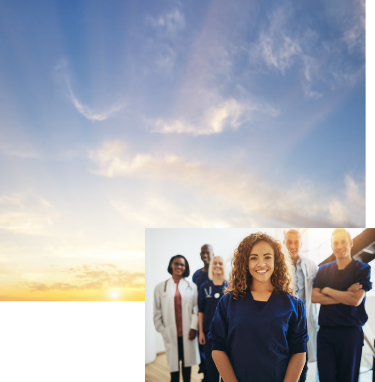 Group of professionals discussing what to bring to rehab in Burlington, New Jersey